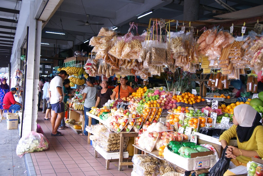 DSC02078.JPG - Obstmarkt in Kota Kinabalu